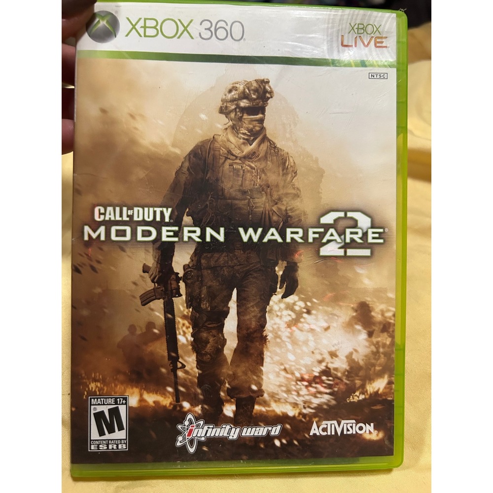 Call of Duty Modern Warfare 2 Xbox 360 Activision Infinity Ward 2009 NTSCCOD MW2